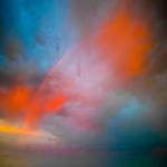 Surprise Rainbow in the Sunset