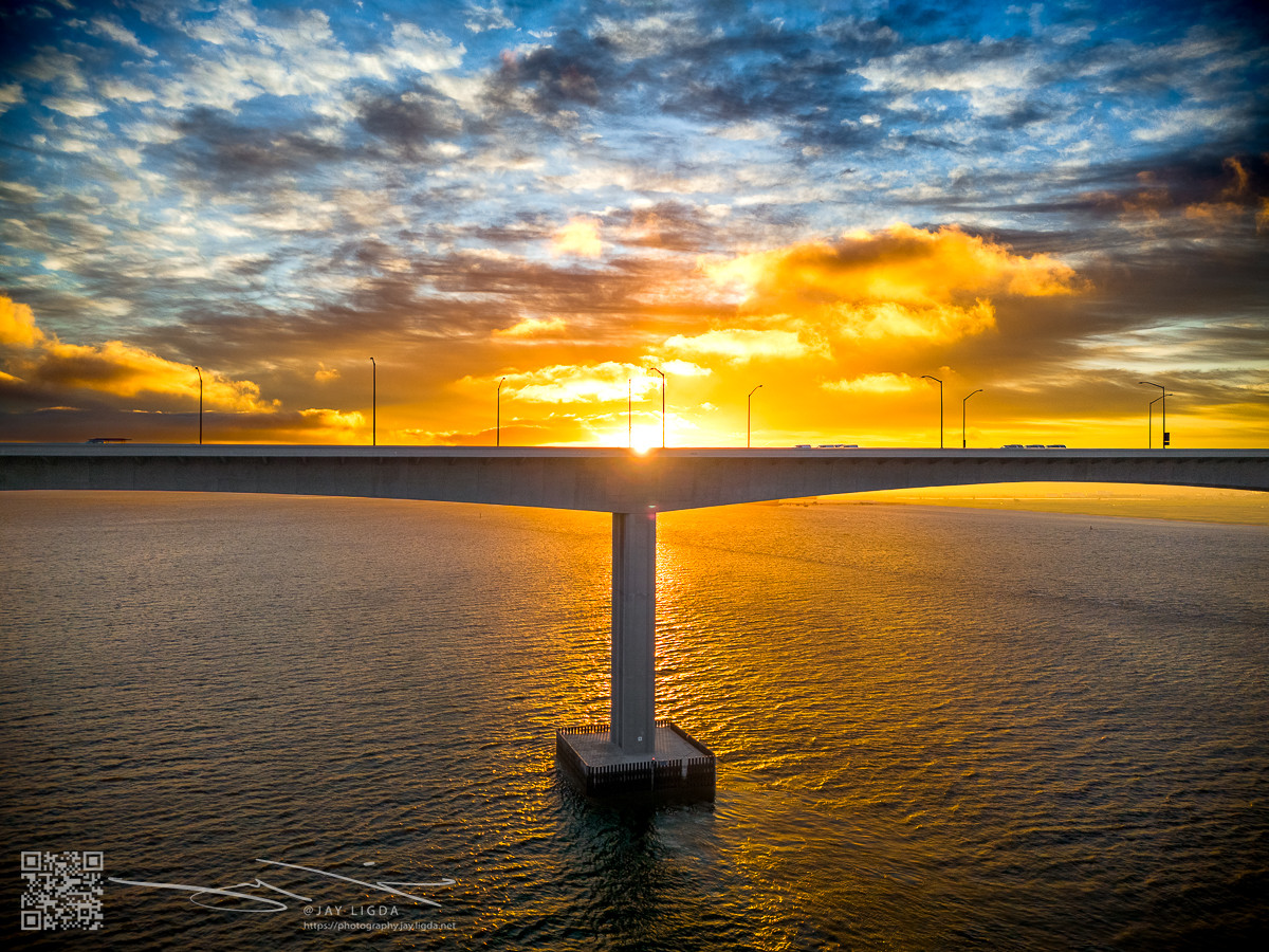 Bridge Sunrise Horizon