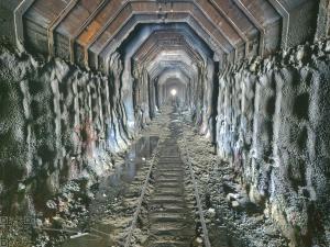 Ghostly Train Tunnel