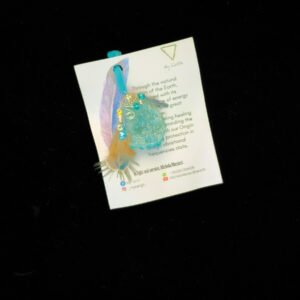Crystal and Feather Talisman - 108