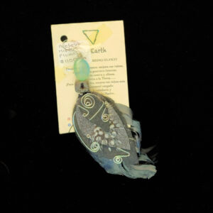 Feather Single Earring - 102