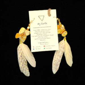 Feather Earrings - 149