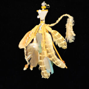 Single Feather Earring - 133