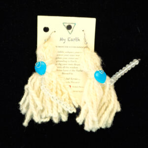 Yarn Earrings - 154